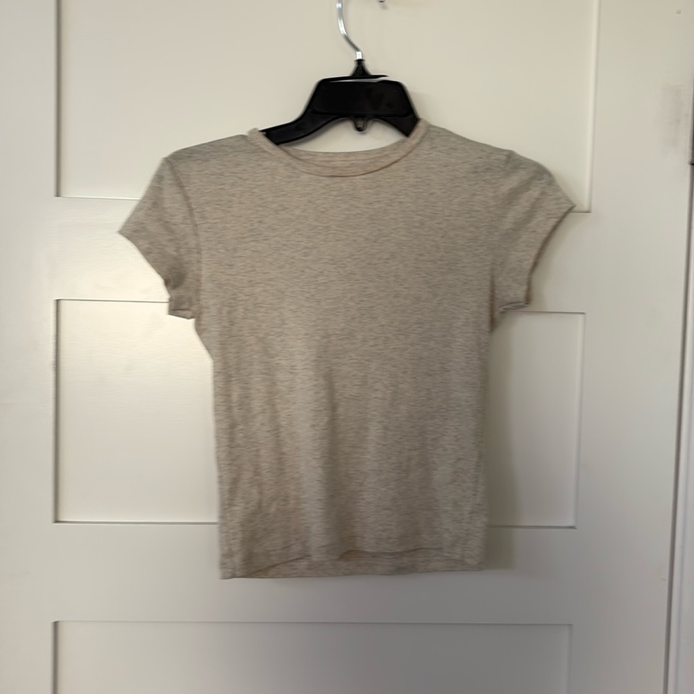 Grey brandy melville top